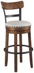 Signature Design by Ashley D546-430 Valebeck Barstool Brown Pub Height