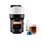 Nespresso Vertuo Pop Automatic Pod Coffee Machine for Americano, Decaf, Espresso by Krups in Coconut White