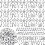 Yinkin 8 Sets/ 208 Pieces Mixed Alp