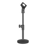 Neewer Stable Desktop Mic Stand with Black Iron Base, Mic Clip and 5/8"" Male to 3/8"" Female Screw for Blue Yeti Snowball Spark & Other Microphone