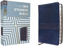 NIV, Student Bible, Personal Size, Leathersoft, Navy, Thumb Indexed, Comfort Print