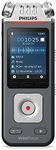 Philips VoiceTracer Audio/Voice Recorder for Music/Lectures w/ 3 Microphone Grey