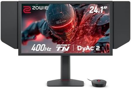 BenQ Zowie XL2566X+ | 24.1 | Fast TN 400Hz Gaming Monitor for Esports | Motion Clarity DyAc2 | 1080p | XL Setting to Share | Shielding Hood | New Industrial Grade Ball Bearing Height Adjustment