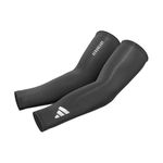 adidas Aeroready Compression Arm Sleeves - Breathable, Moisture-Wicking for Fitness & Sports, Gym Accessories, Perfect Fit Sleeves for Muscle Recovery & Arthritis Pain Relief (Black, L/XL)