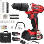 KITLUCK Cordless Drill Set, 20V Pow