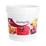 BLOSSOM Edible Glazing Gel for Cake & Desserts Toppings Decoration- Butter Scotch, 1 kg