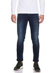 Calvin Klein Jeans Men's Skinny Jeans (J3162931BJ_BB493/BL BLK WA_28)