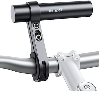 Lamicall Bike Handlebar Extender - [4" Long] Aluminum Alloy Handlebar Extension for Bicycle and Motorcycle, with Single Mounting Clamp Bracket, Fit Handlebars with Diameter of 0.875" to 1.34"