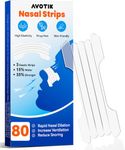 Snoring Aids Nasal Strips for Men: Nose Strips Anti Snoring Apnea Relief Devices for Women Kids - Breathing Aid Snore Reducing Stopper Nasal Dilators Openner Tape Sleep Easy Sport - 80 Count (Clear)