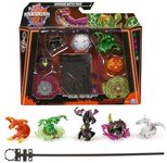BAKUGAN Battle 5-Pack, Special Attack Trox, Nillious, Dragonoid, Wing, Ventri; Customisable, Spinning Action Figures, Kids’ Toys for Boys and Girls 6 and up