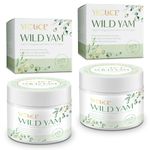 2 Pack Wild Yam Cream,Organic Balancing Cream for Menstrual & Menopause Relief,Women Wild Yam Root Cream Skin Moisturizer,Botanical Balancing Body Cream 90g