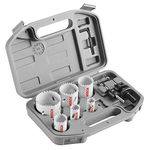 Bosch HSBIM9 General-Purpose 9 pc. Bi-Metal Hole Saw Kit