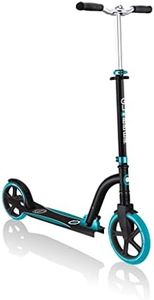 Globber NL Series 2-Wheel Kick Scooters for Kids, Teens and Adults, Foldable Kick Scooter for Ages 8-14+, Foldable Kick Scooter for Transportation & Storage, Big Wheel Scooter with Adjustable T-Bar