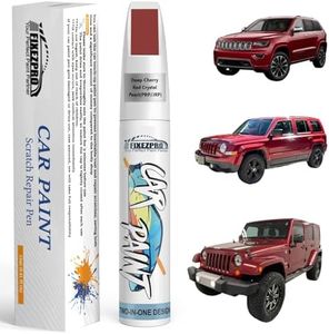 FIXEZPRO Deep Cherry Red Crystal Pearl(PRP/JRP) Touch Up Paint for Jeep, Car Paint Scratch Repair Remover Pen Color Exact Match, Quick and Easy Fix Automotive Auto Chips and Nicks Scuff