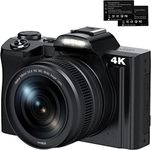 4K Digital Camera,FHD 48MP 1080P Vi