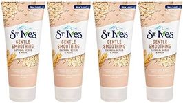 St. Ives Smooth & Nourished Scrub & Mask, Oatmeal 6 oz (Pack of 4)