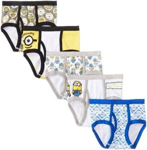 Despicable Me boys Underwear Multipacks Briefs, Assorted, 4