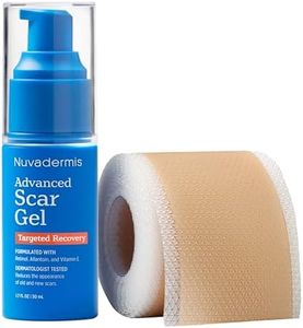 Nuvadermis Scar Care Bundle - Advanced Scar Gel & Silicone Scar Tape