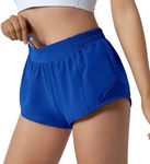 Aurefin Running Shorts for Women,Qu