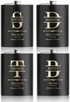 Groomsmen Flask, Set of 4 Personali