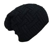 Gajraj Unisex Synthetic Beanie (GB1B_Black_One Size)