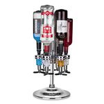 Final Touch 6 Bottle Rotating Liquor Dispenser/Bar Caddy (FTA1816)