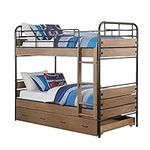 Acme Adams Twin Over Twin Bunk Bed 