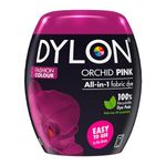 Dylon New, Colour of The Year, Washing Machine Fabric Dye Pod for Clothes & Soft Furnishings - Orchid Pink (2856880)