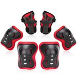 Kids/Youth Knee Pads Elbow Pad Wrist Guards Protective Gear Set, for Child Roller Skates, Cycling Bike, Skateboard, Inline Skatings, Scooter Riding, BMX bike, And Other Outdoor Sports Activities