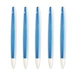 PEGLY Universal Touch Stylus Big Pen for Nintendo DSi XL LL Blue and White Color Package 5 Pieces