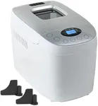 Davivy 3.5LB Large Bread Maker with Double Kneading Paddles, 15-in-1 Programmable Functions, 15-Hour Delay Timer, 1-Hour Keep Warm & Nonstick Pan, 3 Loaf Sizes & 3 Crust Colors,Add Nut Signal