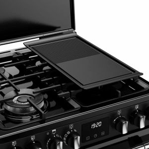 Stoves Richmond 60cm Dual Fuel Cooker – Black Freestanding Oven