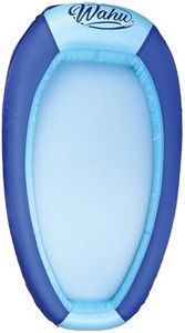 WAHU Hydro Lounger Blue/Light Blue - Versatile Pool Lounge Float - Sunbathe to Sit Up in Seconds Large