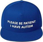 Please Be Patient I Have Autism Hat - Blue, Blue