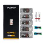 for VooPoo PnP VM3 Mesh Coil 0.45 ohm Argus Pro Vinci 2 X R Drag S X Max PnP Coils Pack of 5