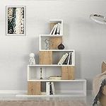 DORPEK Dornie Bookcase White–Sapphi