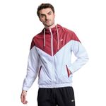 BoldFit Windcheater For Men Lightweight Jacket For Men Polyester Wind Cheaters For Men Track Jackets For Men Regular Fit Mens Jacket For Casual Wear Multipurpose Stylish Men Jacket - Maroon White L