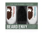 Beard Envy Kit by Billy Jealousy for Men - 3 Pc Kit 3oz Beard Wash, 3oz Beard Control, Brush