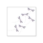 CafePress Dragonfly Flight Sticker Square Bumper Sticker Car Decal