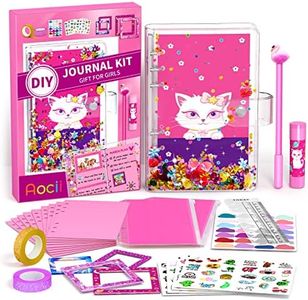 Aocii Kit di diario fai-da-te regali di compleanno per ragazze adolescenti di 6-14 anni, forniture per album di ritagli