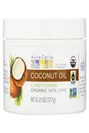 Organic Coconut Oil Unrefined Aura Cacia 6.25 oz Oil