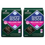 SPILLERS Happy Hoof Molasses Free 20kg x 2 –Supports Hoof Helath– Horse Food Suitable for all Horses and Ponies Prone to Laminitis – Chaff Low in Starch and Sugar