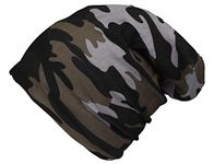 FabSeasons Camouflage Beanie for Men & Women with Faux Fur on The Inner Side for Protection from Cold