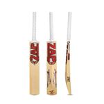 ZAP Pro Kashmir Willow Cricket Bat: Top-Grade Leather Bat (Size-4 | 29.75 in) | for Age 9-11 Years & Above | Batsman Height (4' 9" - 4' 11")