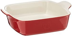 Emile Henry HR Modern Classics Square Baking Dish 8 x 8" / 2 Qt, Red