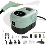 Steam Cleaner, 2500W High Pressure Handheld Steamer, 6-gears adjustable, Portable Steam Cleaning Machine with 9 Brushes, Cleaning for Home Use, Kitchen, Bathroom, Tile, Hard Surface, Car Detailing