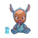 Cry Babies Disney Stitch Doll with Her Personalised Blue Pyjamas and Real Tears Toy for Girls and Boys from 18 Months