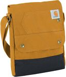 Carhartt Women's Crossbody Snap Bag Durable Adjustable Crossbody Bag with Flap Over Snap Closure, Carhartt Brown