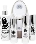 Microderm GLO - Facial Steamer and Rejuvenating Skin Care Product Bundle