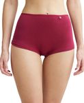 Jockey Women's Boy Leg SS04_Beet Red_XXL